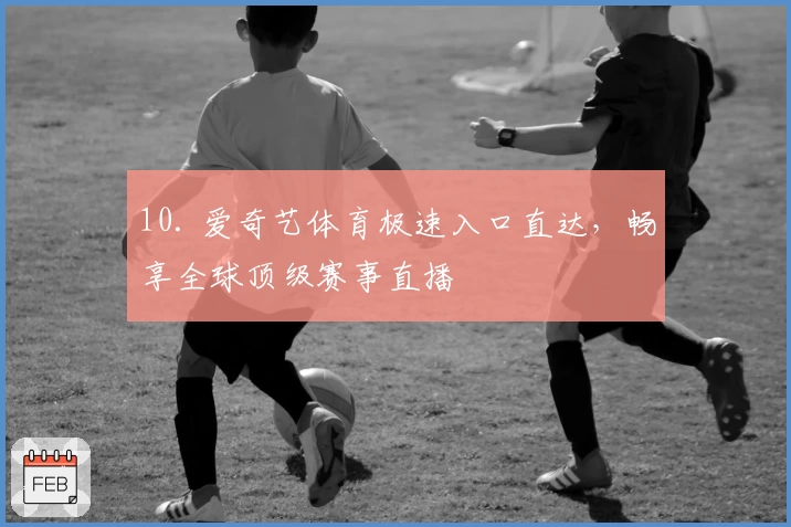 10. 爱奇艺体育极速入口直达，畅享全球顶级赛事直播